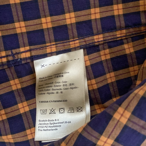 Scotch & Soda checkered button down shirt - Picture 4 of 6